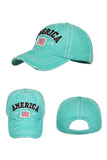 America 1776 Embroidered Baseball Hat