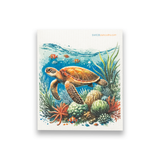 SWEDEdishcloths - Swedish Dishcloth Big Turtle with fish