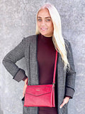 Liz Soto Handbags - Lexi 3318 cross body with wristlet: Coffee