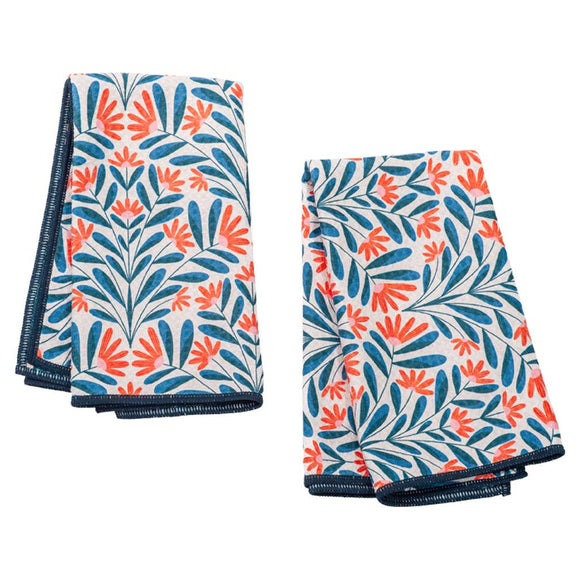 Once Again Home Co. - Double Duty (set of 2) reversible - RJW Sflora: Eggnog