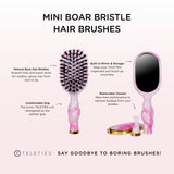 Mini Boar Bristle Brush - Teleties