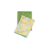 Double Duty (set of 2) reversible -  Lemon Sparkle: Yellow