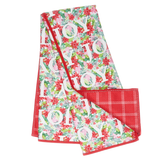 Once Again Home Co. - Anywhere Towel Reversible - Marie Le Moal Joyful Foliage: Red