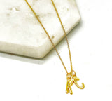 Gold KC Kansas City Hometown Necklace Chiefs Game Day