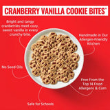 Cranberry Vanilla Cookie Bites 5.0oz