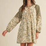 &Merci Olive Dress