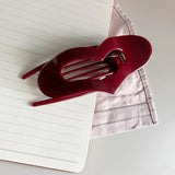 Heart Lay Flat Hairclip