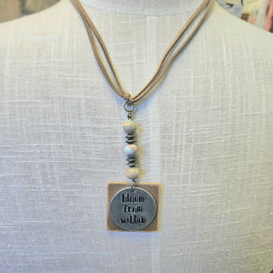 Bloom From Within Necklace