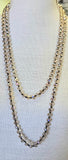 Rose Champagne Beaded Necklace