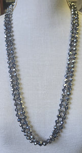 Silver Beautiful Beaded Necklace