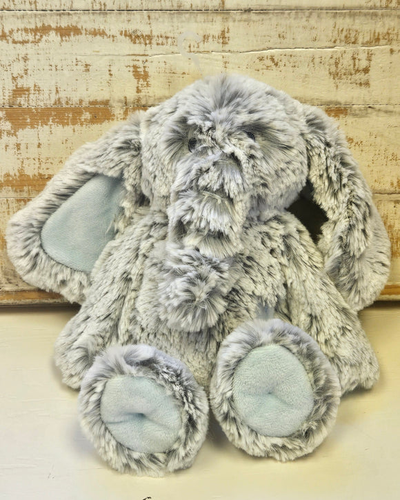 Demdaco Luxurious Elephant Rattle Blue