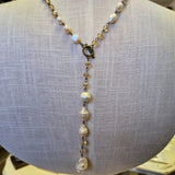 Beautiful Pearl And Bead Necklace