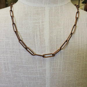 Copper Chain Necklace