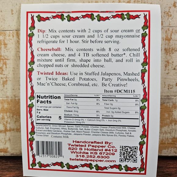 Jalapeno Cheddar Dip Mix