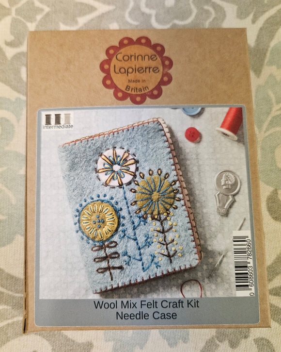 Corinne Lapierre Wool Mix Felt Craft Kit Needle Case