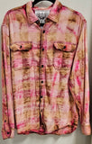 Santa Claus Pink Flannel