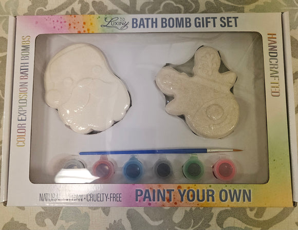 Luxiny Bath Bomb Gift Set Santa
