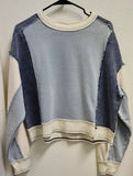 Blue Block set Ee:some Shirt And Pants