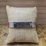 Blessed Leather Adjustable Bracelet