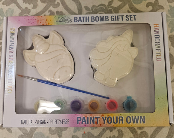 Luxiny Bath Bomb Gift Set 2 Unicorn