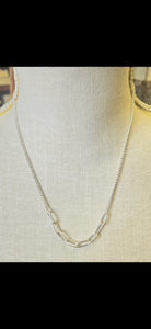 Silver Chain Link Necklace