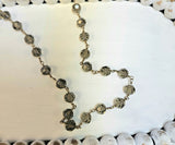 Grey Beaded Necklace