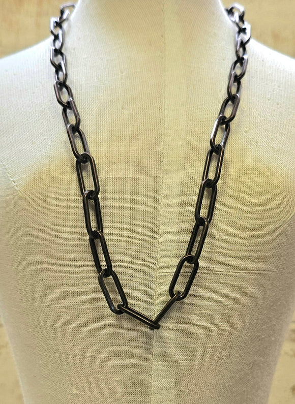 Bronze/Copper Chain Link Necklace