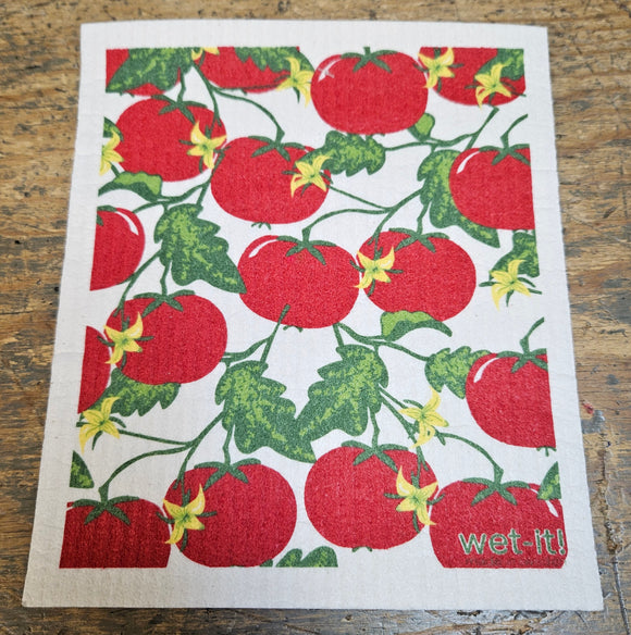 Swedish dishcloth Tomatoes
