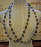 Grey Beaded Necklace