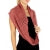 Diamond Knit Pink Infinity Scarf