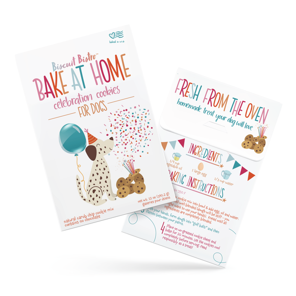 Bake at Home Dog Treat Kits: Celebration Cookies