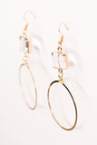Crystal Charm Earrings