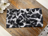 PrettyINLeopard - Womens wide leopard topknot Headband