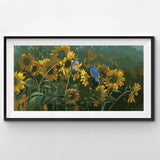 Birds and Sunflowers - Birds canvas paint by numbers kit
