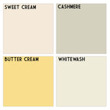 -Butter Cream One Step Plaster Paint