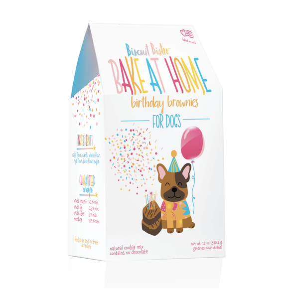 Bake at Home Dog Treat Kits: Birthday Brownies