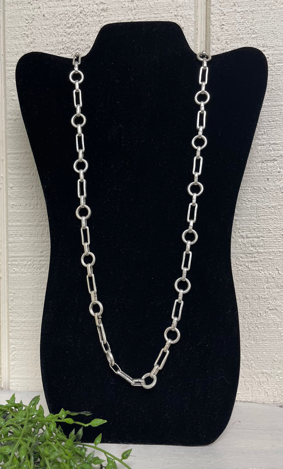 Silver Links Necklace