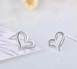Open Heart Earring
