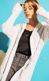Cozy Ivory Knit Style Cardigan