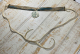 Teal Pendant Choker