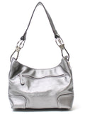 Gorgeous Pewter Classic Bucket Bag