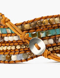 Blue Earth Jasper Bracelet