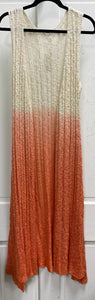 Knitted  Coral Vest