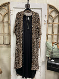 Long Leopard Cardigan