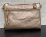 Fashion Clutch & Cross Body Rose Gold Bag