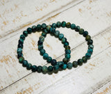African Turquoise Bracelet